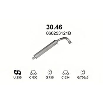 глушитель на VW LT, 12.82 -1995