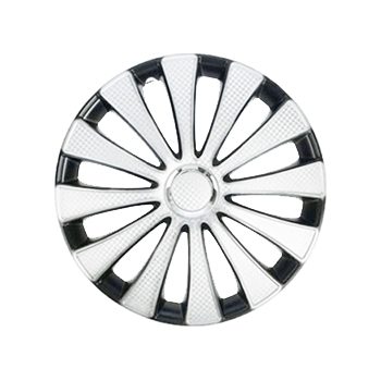 колпаки на диски (компл.) на колпаки на колеса R13  GMK белый Super Black