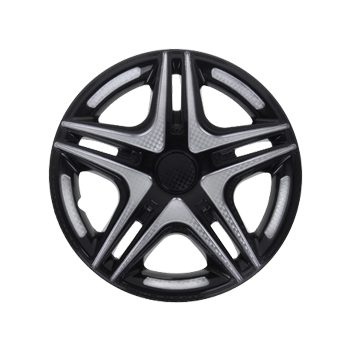 колпаки на диски (пара) на колпаки на колеса R16 Дакар Super Black