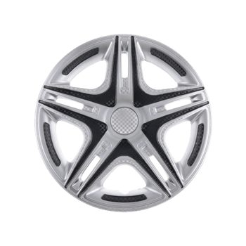 колпаки на диски (пара) на колпаки на колеса R16 Дакар Super Silver