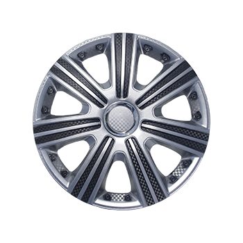 колпаки на диски (компл.) на колпаки на колеса R14  DTM PRO CHROM Super Silver