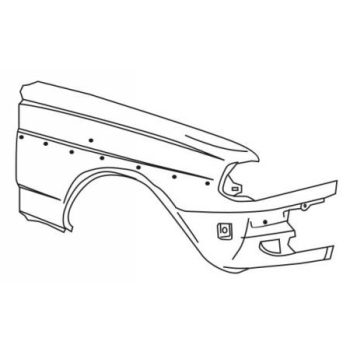 крыло на MERCEDES BENZ E-kl (W123), 76 - 84