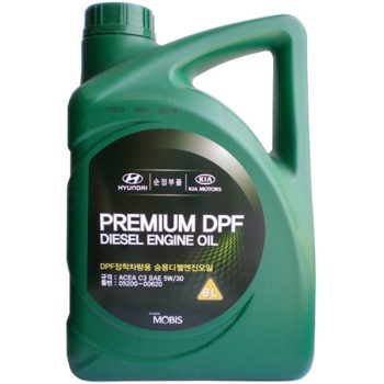 МАСЛО МОТОРНОЕ HYUNDAI/KIA 05200-00620 Масло моторное Premium DPF Diesel 5W-30 6л