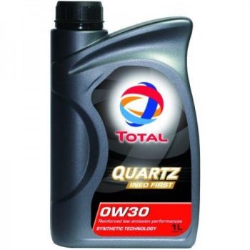 МАСЛО МОТОРНОЕ TOTAL 0W30 QUARTZ INEO FIRST (1L)_масло моторное! синт.\ ACEA C1/C2, PSA B71 2312/B71 2302
