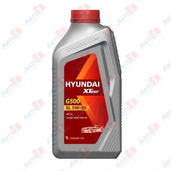 МАСЛО МОТОРНОЕ HYUNDAI/KIA 1011155 HYUNDAI  Gasoline G500 5W30 SP, 1 л, Моторное масло
