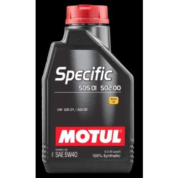 МАСЛО МОТОРНОЕ MOTUL 101573 MOTUL 5W40 (1L) SPECIFIC 505.01-502.00-505.00 МАСЛ