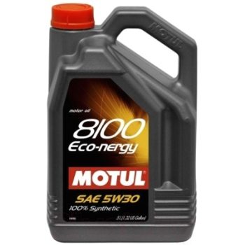 МАСЛО МОТОРНОЕ MOTUL 102898 5W30 (5L) 8100 ECO-NERGY МАСЛО МОТОРНОЕ\АСЕА А5/В5; API SL/CF; RN0700; FORD WSS M2C913C