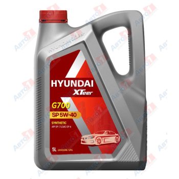 МАСЛО МОТОРНОЕ HYUNDAI/KIA 1041136 APISN МАСЛО МОТОРНОЕ Gasoline G700 SN 5W40 SN (4L)