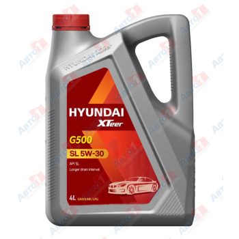 МАСЛО МОТОРНОЕ HYUNDAI/KIA 1041155 HYUNDAI  Gasoline G500 5W30 SP, 4 л, Моторное масло