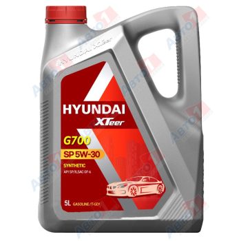 МАСЛО МОТОРНОЕ HYUNDAI/KIA 1051135 Масло моторное легковое G700 SP 5W-30, 5 л
