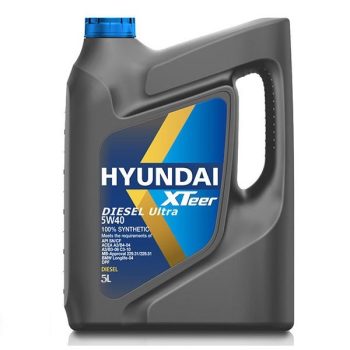 МАСЛО МОТОРНОЕ HYUNDAI/KIA 1051223 Масло моторное Diesel Ultra SN/CF 5W-40 5л