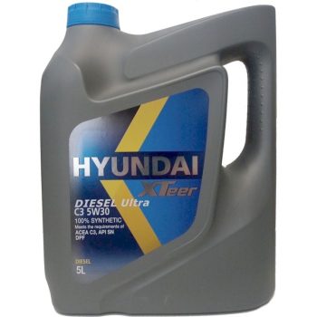 МАСЛО МОТОРНОЕ HYUNDAI/KIA 1051224 Масло моторное легковое D700 C2/C3 5W30, 5 л