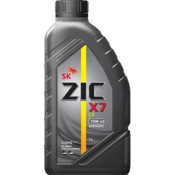 МАСЛО МОТОРНОЕ ZIC 132620 Масло моторное 10W40 синт. X7 LS A3/B3/B4 SM/CF (1л) (ZIC)