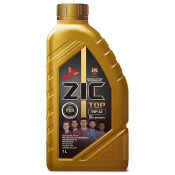 МАСЛО МОТОРНОЕ ZIC 132682 Масло 5W40 TOP API SN/CF ACEA A3/B3/B4 1л син