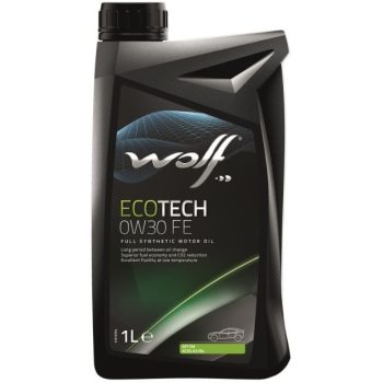 МАСЛО МОТОРНОЕ WOLF 14105/1 EcoTech 0W-30 FE 1 л моторное масло