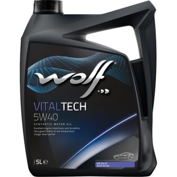 МАСЛО МОТОРНОЕ WOLF 14626/5 VitalTech 10W-40 5 л моторное масло
