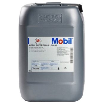 МАСЛО МОТОРНОЕ MOBIL 150011 Масло моторное для л/а; Super 3000 X1 5w40, 20л, шт