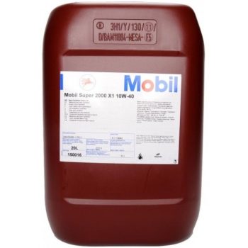 МАСЛО МОТОРНОЕ MOBIL 150016 Масло моторное для л/а; Super 2000 X1 10w40, 20л, шт
