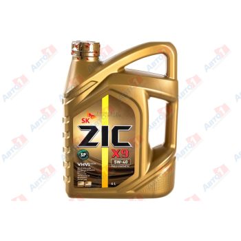 МАСЛО МОТОРНОЕ ZIC 162613 X9 5W40 (4L)_масло моторное!API SN, ACEA A3/B3/B4, VW 502.00/505.00/503.1, LL-01, RN 0700/0710