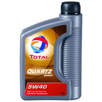 МАСЛО МОТОРНОЕ TOTAL 166243 Масло моторное синтетическое Quartz 9000 5W-40 1л 166243 (10210301)