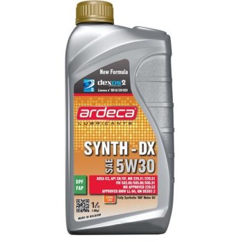 МАСЛО МОТОРНОЕ Ardeca 1L SN/CF,C3,MB 229.51,BMW LL04,VW 502/505.00/01