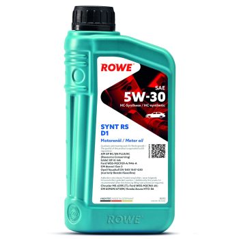 МАСЛО МОТОРНОЕ ROWE 20212001099 Моторное масло HIGHTEC SYNT RS D1 SAE 5W-30 1л