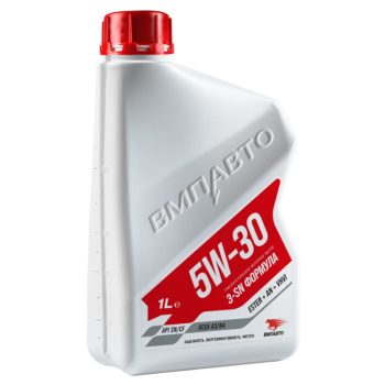 МАСЛО МОТОРНОЕ VMPAUTO 3-SN A3/B4 5w-30 1л API SN/CF LL-01 502.00/505.00 MB 229.5