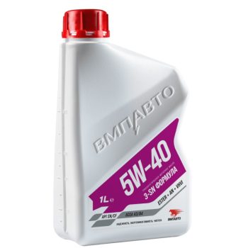 МАСЛО МОТОРНОЕ VMPAUTO 3-SN A3/B4 5w-40 1л API SN/CF 502.00/505.00 B71 2296
