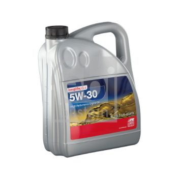 МАСЛО МОТОРНОЕ FEBI BILSTEIN 32947 МАСЛО МОТОРНОЕ 5W30 LLPLUS 5L (ACEA A3/B4-04/C3/MB 229.51/VW 504.00/507.00/BMW LONGLIFE-04)