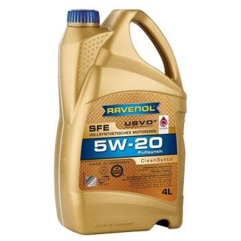 МАСЛО МОТОРНОЕ RAVENOL 4014835722590 Моторное масло Super Fuel Economy SFE SAE 5W-20 ( 4л) new
