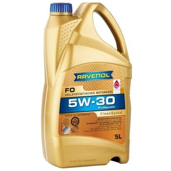 МАСЛО МОТОРНОЕ RAVENOL 4014835722651 5л FO 5W-30 SL -10.22