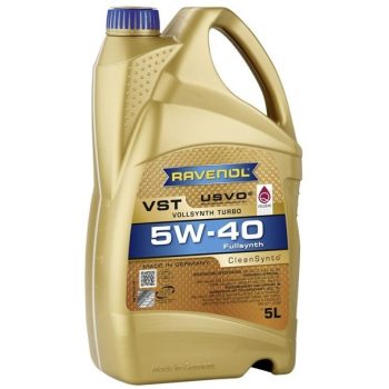 МАСЛО МОТОРНОЕ RAVENOL 4014835790155 Моторное масло VST SAE 5W-40 ( 5л) new