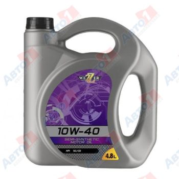МАСЛО МОТОРНОЕ WEZER 4607892 10W-40 API SG/CD 4,8л