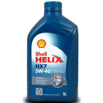 МАСЛО МОТОРНОЕ SHELL 550053739 Масло моторное Helix HX7 5W-40 1л