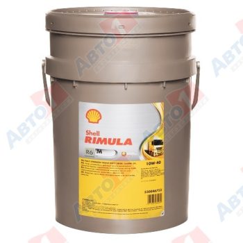 МАСЛО МОТОРНОЕ SHELL 550070619 20л.Масло моторное Rimula R6 MS 10w-40