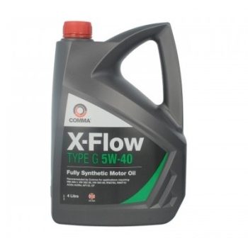 МАСЛО МОТОРНОЕ COMMA 5W40 X-FLOW TYPE G (5L)_масло моторное!\ ACEA A3/B4,API SL/CF; VW 505.00; MB 229.1; (полусинт)