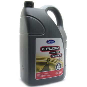 МАСЛО МОТОРНОЕ COMMA 5W40 X-FLOW TYPE PD (5L)_масло моторное!\ ACEA C3.API SL/CF; VW 505.01; FORD 917-A (полусинт)