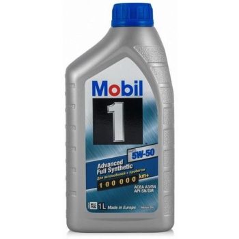 МАСЛО МОТОРНОЕ MOBIL 5W50 (1L) Масло моторное! синт.\ API SJ/SL/SM/CF. ACEA A3/B3/B4