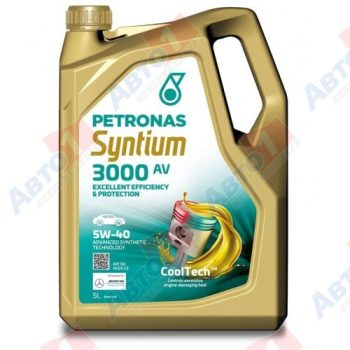 МАСЛО МОТОРНОЕ Petronas 70179M12EU Масло моторное Syntium 3000 AV 5W-40 5л