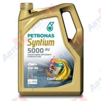 МАСЛО МОТОРНОЕ PETRONAS 70950M12EU 5L NEW Масло моторное Syntium 5000 AV 5W30 API SP ACEA C3 VW 504.00/507.00 MB-Approval 229.51 MB 2