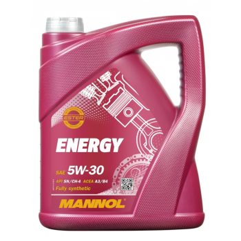 МАСЛО МОТОРНОЕ MANNOL 7511 Energy 5W-30 5л 502.00/505.00 LL-98 WSS-M2C913-B RN0710/0700