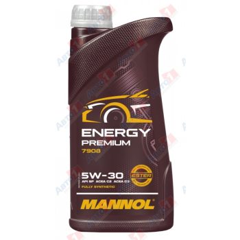 МАСЛО МОТОРНОЕ MANNOL 7908 Energy Premium 5W-30 1л API SN/CH-4 LL-04 C2/C3 dexos2