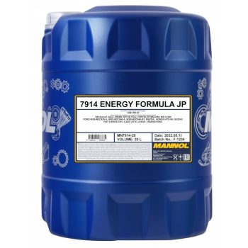 МАСЛО МОТОРНОЕ MANNOL 7914 Energy Formula JP 5W-30 20л ILSAC GF-5 dexos1 M2C929-A M2C946-A/B1