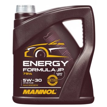 МАСЛО МОТОРНОЕ MANNOL 7914 Energy Formula JP 5W-30 7л ILSAC GF-5 dexos1 M2C929-A M2C946-A/B1
