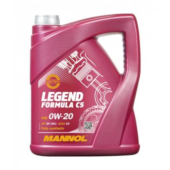 МАСЛО МОТОРНОЕ MANNOL 7921 Legend Formula C5 0W-20 5л ESTER ACEA C5 BMW LL-17FE+ MB 229.71