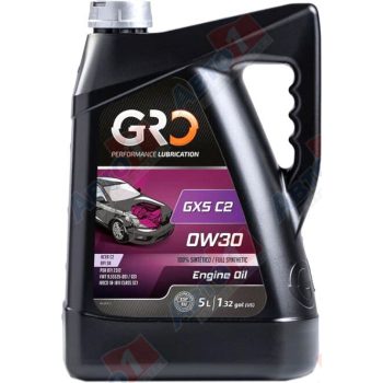 МАСЛО МОТОРНОЕ Global Racing Oil 9003620 Масло моторное легковое GXS C2 0W30, 100% synthetic, 5 л