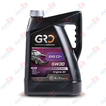 МАСЛО МОТОРНОЕ Global Racing Oil 9005920 Масло моторное легковое GXS C3 + 5W30, 100% synthetic, 5 л