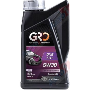 МАСЛО МОТОРНОЕ Global Racing Oil 9005990 Масло моторное легковое GXS C3 + 5W30, 100% synthetic, 1 л
