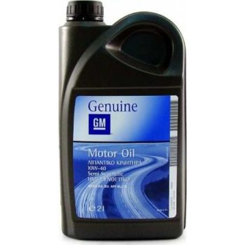 МАСЛО МОТОРНОЕ GENERAL MOTORS 93165214 МАСЛО МОТОРНОЕ MOTOR OIL 10W-40 2 Л
