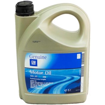 МАСЛО МОТОРНОЕ GENERAL MOTORS 93165557 Motor Oil 5W-30 Dexos2 5л